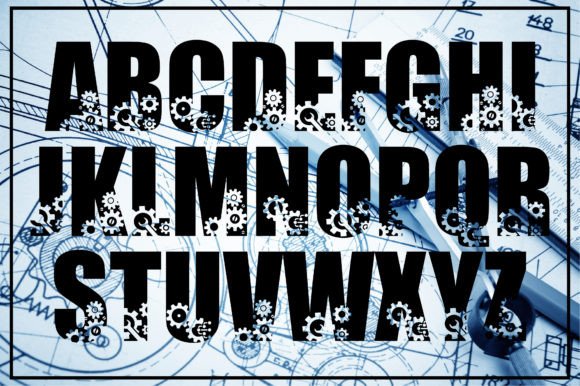 Thumbnail 2 of Engineer Font
