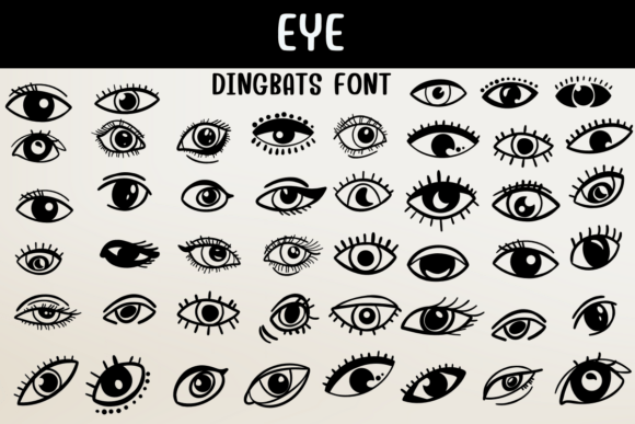 Preview of Eye Font