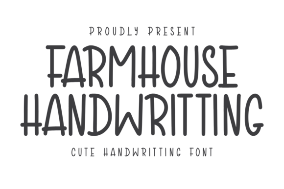 Preview of Farmhouse Handwriting Font