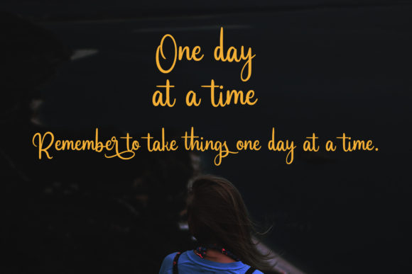 Thumbnail 4 of Fesamore Script Font