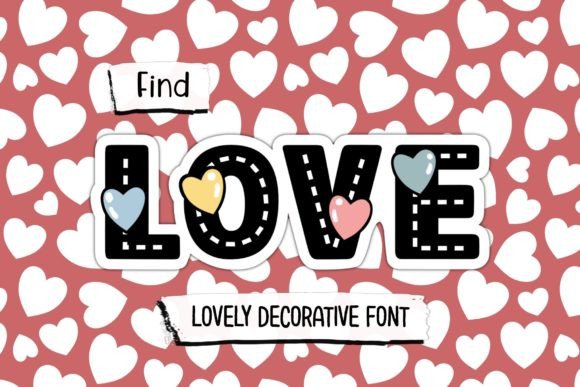 Preview of Find Love Font