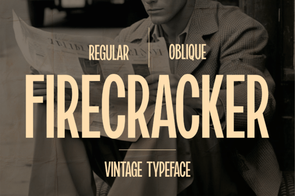 Preview of Firecracker Font