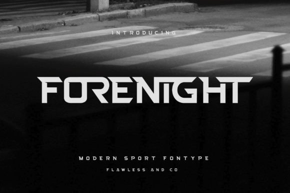 Preview of Forenight Font