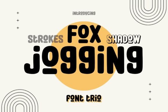 Preview of Fox Jogging Font