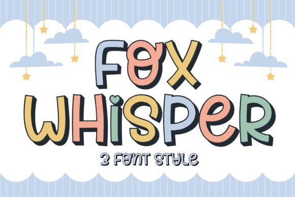 Preview of Fox Whisper Font