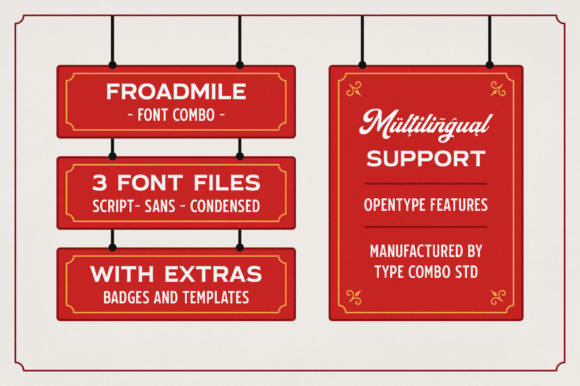 Thumbnail 2 of Froadmile Font