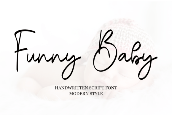 Main preview of Funny Baby Font