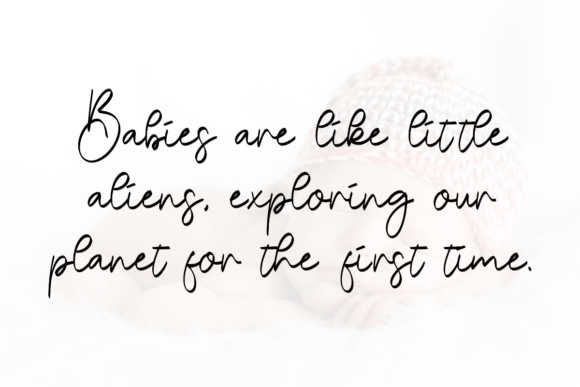 Thumbnail 3 of Funny Baby Font