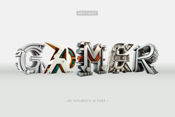 Preview of Gamer Font
