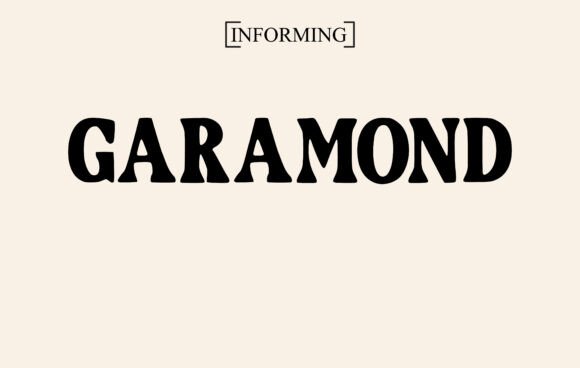 Preview of Garamond Font