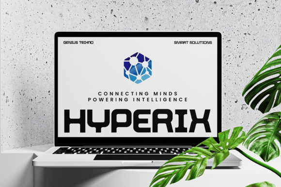 Thumbnail 2 of Genius Techno Font