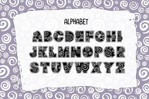 Thumbnail 2 of Giddy Font