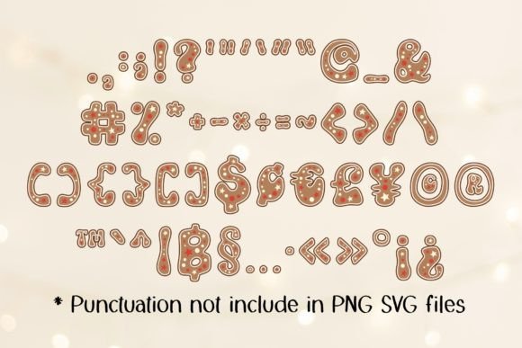 Thumbnail 4 of Gingerbread Font