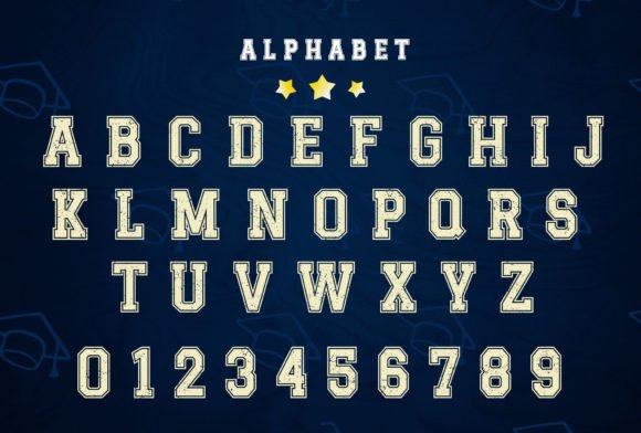 Thumbnail 2 of Graduation Grunge Font