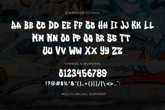 Thumbnail 3 of Graffiti Urban Font