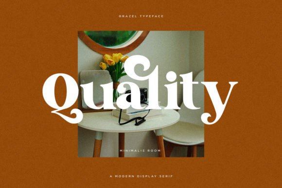 Thumbnail 2 of Grazel Font