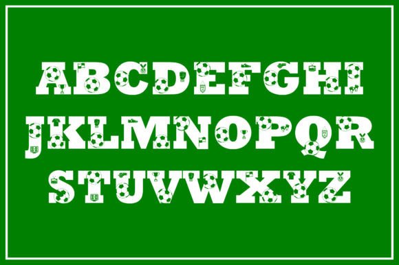 Thumbnail 2 of Great Soccer Font