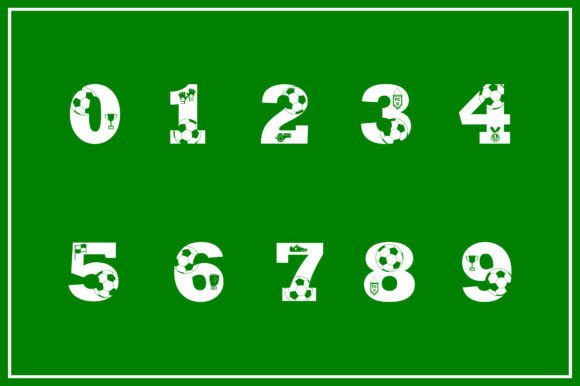 Thumbnail 3 of Great Soccer Font