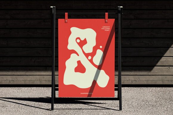 Thumbnail 3 of Groovy Volcano Font