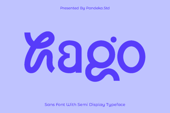 Preview of Hago Font