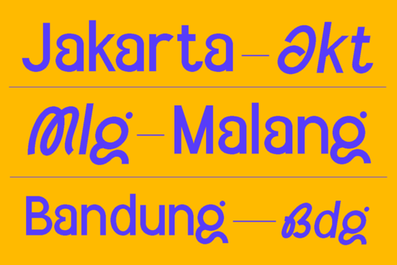Thumbnail 3 of Hago Font
