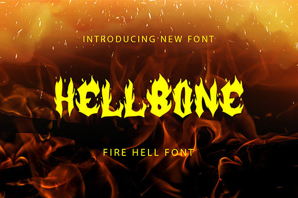 Preview of Hellbone Font