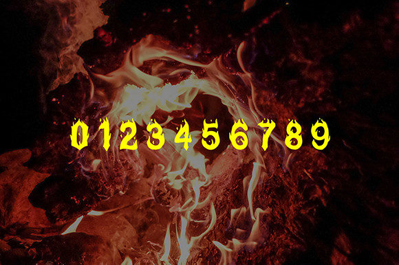 Thumbnail 3 of Hellbone Font