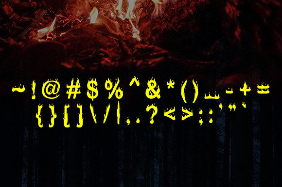 Thumbnail 4 of Hellbone Font