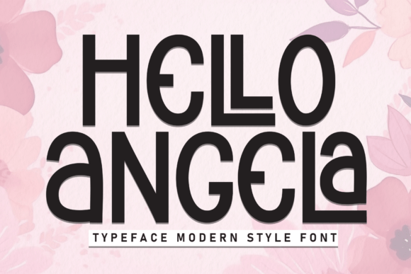 Preview of Hello Angela Font