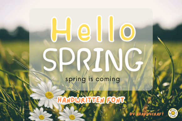Thumbnail 3 of Hello Spring Font