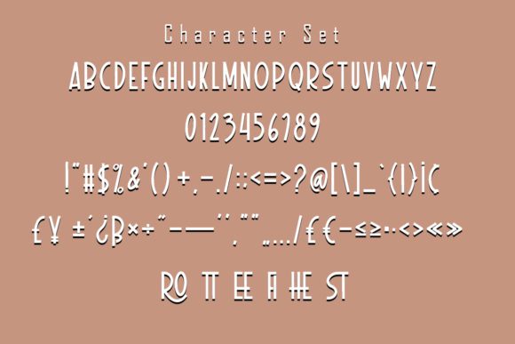 Thumbnail 4 of Heroes Font Font
