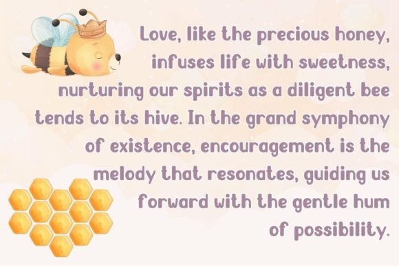 Thumbnail 3 of Honey Bee Font
