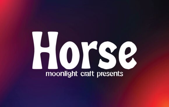 Preview of Horse Font