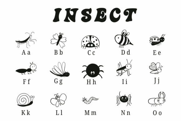 Thumbnail 2 of Insect Font