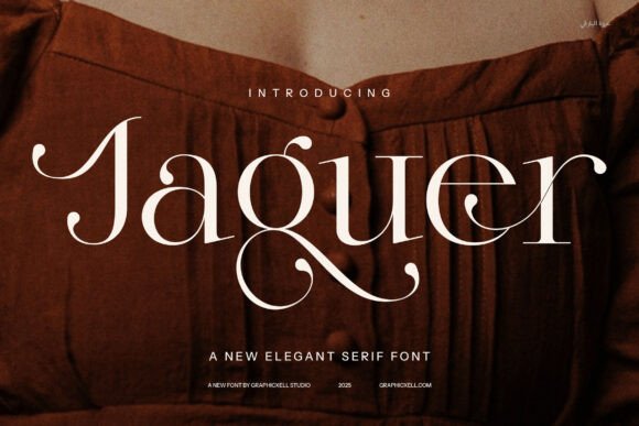 Main preview of Jaguer Font