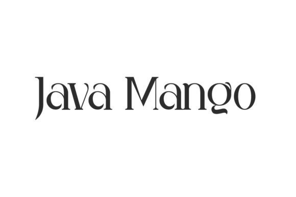 Preview of Java Mango Font