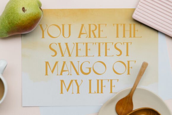 Thumbnail 4 of Java Mango Font