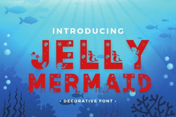 Preview of Jelly Mermaid Font