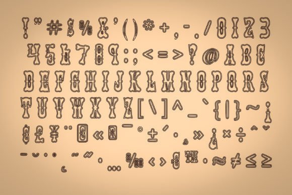 Thumbnail 4 of Jukebox Hero Font