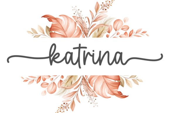 Preview of Katrina Font