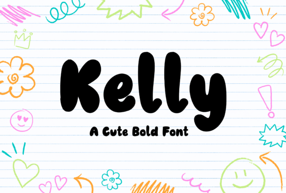 Preview of Kelly Handwritten Font