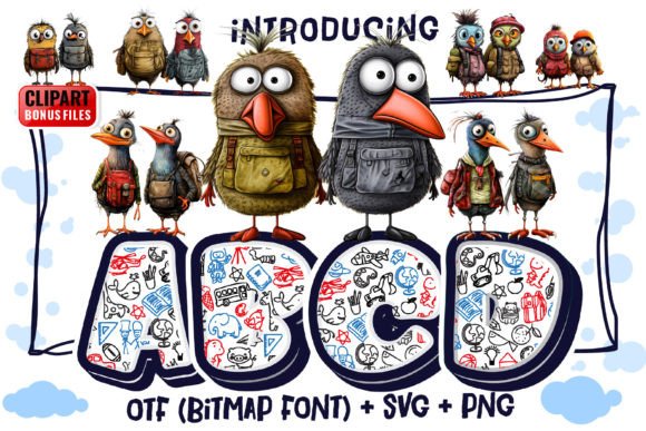 Preview of Kids Doodle Font