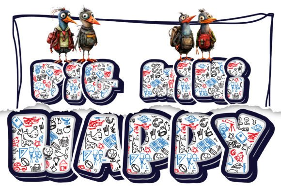 Thumbnail 4 of Kids Doodle Font