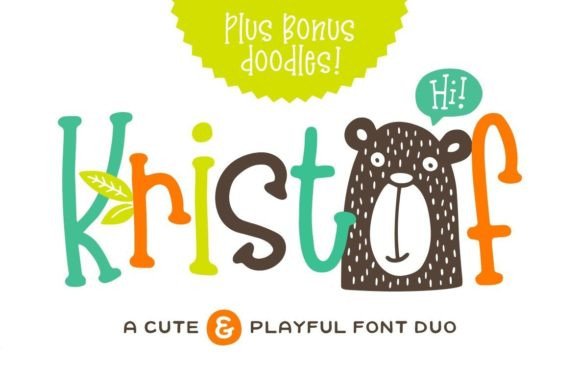 Preview of Kristof Font