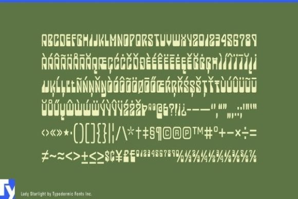 Thumbnail 3 of Lady Starlight Font