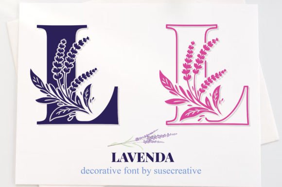Preview of Lavenda Font