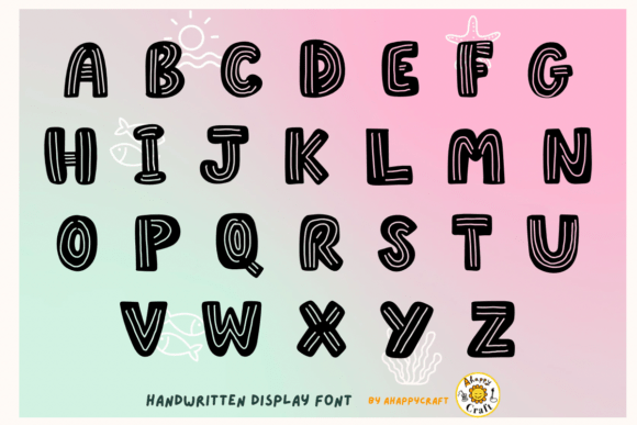 Thumbnail 2 of Lazy Beach Font