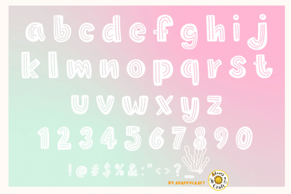 Thumbnail 4 of Lazy Beach Font