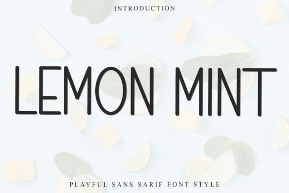 Preview of Lemon Mint Font