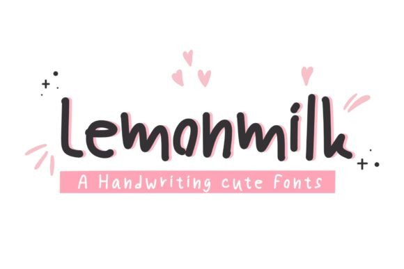 Preview of Lemonmilk Font